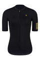 RIVANELLE BY HOLOKOLO Tricou de ciclism cu mânecă scurtă - VICTORIOUS GOLD LADY - negru