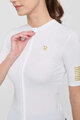 RIVANELLE BY HOLOKOLO Tricou de ciclism cu mânecă scurtă - VICTORIOUS GOLD LADY - alb