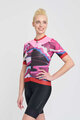 RIVANELLE BY HOLOKOLO Tricou de ciclism cu mânecă scurtă - SUNSET ELITE LADY LIMITED EDITION - roz/multicolor