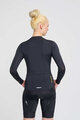 RIVANELLE BY HOLOKOLO Tricou de ciclism cu mânecă lungă de vară - VICTORIOUS GOLD ELITE LADY - negru
