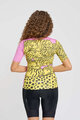 RIVANELLE BY HOLOKOLO Tricou de ciclism cu mânecă scurtă - CHEETAH - galben/roz