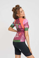 RIVANELLE BY HOLOKOLO Tricou de ciclism cu mânecă scurtă - SERENITY - mov/roșu