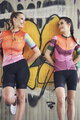RIVANELLE BY HOLOKOLO Tricou de ciclism cu mânecă scurtă - LESS TALK - roșu/multicolor
