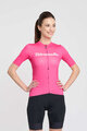 RIVANELLE BY HOLOKOLO Tricou de ciclism cu mânecă scurtă - DRAW UP - roz