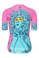 RIVANELLE BY HOLOKOLO Tricou de ciclism cu mânecă scurtă - MEDUSA - roz/turcoaz