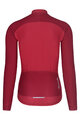 RIVANELLE BY HOLOKOLO Tricou de cilism pentru iarnă cu mânecă lungă - PERFORMANCE WINTER - bordo
