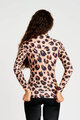 RIVANELLE Tricou de cilism pentru iarnă cu mânecă lungă - WILDCAT II WINTER - maro/negru