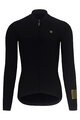 RIVANELLE BY HOLOKOLO Tricou de cilism pentru iarnă cu mânecă lungă - VICTORIOUS WINTER - negru
