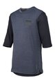 IXS tricou cu maneci 3/4 - CARVE X 3/4 - albastru/negru