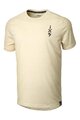 IXS Tricou de ciclism cu mânecă scurtă - FLOW 1.0 TECH TEE - bej