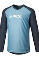 IXS Tricou de ciclism cu mânecă lungă de vară - TRIGGER LITE 1.0 - albastru