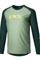 IXS Tricou de ciclism cu mânecă lungă de vară - TRIGGER LITE 1.0 - verde