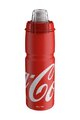 ELITE Sticlă de apă pentru ciclism - JET PLUS 750 COCA COLA - roșu