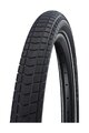 SCHWALBE anvelopă - SUPER MOTO-X 27.5x2.40 (62-584) PERF GREEN GUARD ADDIX - negru