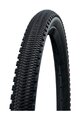 SCHWALBE anvelopă - G-ONE OVERLAND 28x2.00  (50-622) TLE SUPER GROUND SPEED GRIP - negru