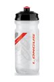 LONGUS Sticlă de apă pentru ciclism - TESA 600ml - transparent/roșu