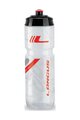 LONGUS Sticlă de apă pentru ciclism - TESA 800ml - transparent/roșu