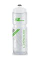 LONGUS Sticlă de apă pentru ciclism - TESA 800ml - transparent/verde