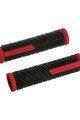 LONGUS grip-uri - GRID - negru/roșu