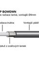 LONGUS bowden - SP BOWDEN - negru