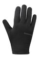 SHIMANO Mănuși cu degete lungi de ciclism - LIGHT THERMAL - negru