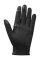 SHIMANO Mănuși cu degete lungi de ciclism - WINDBREAK RACE - negru