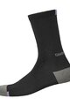 SHIMANO Șosete clasice de ciclism - PERFORMANCE - negru