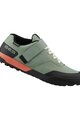 SHIMANO Pantofi de ciclism - SH-GE500 - verde deschis