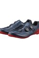 SHIMANO Pantofi de ciclism - SH-RC702 - roșu/albastru