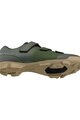 SHIMANO Pantofi de ciclism - SH-XC102 - verde