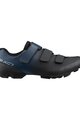 SHIMANO Pantofi de ciclism - SH-XC102 - negru/albastru