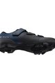 SHIMANO Pantofi de ciclism - SH-XC102 - negru/albastru