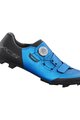 SHIMANO Pantofi de ciclism - SH-XC502 - albastru