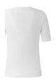 SHIMANO Tricou de ciclism cu mânecă scurtă - VERTEX SS - alb