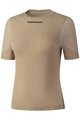 SHIMANO Tricou de ciclism cu mânecă scurtă - VERTEX SS - bej