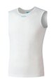 SHIMANO Tricou de ciclism fără mâneci - VERTEX MESH SL - alb