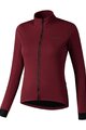 SHIMANO Jachetă termoizolantă de ciclism - ELEMENT - bordo