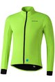 SHIMANO Jachetă termoizolantă de ciclism - ELEMENT - galben