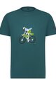 SHIMANO Tricou de ciclism cu mânecă scurtă - SENTIERO LTD - verde