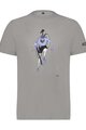 SHIMANO Tricou de ciclism cu mânecă scurtă - SENTIERO LTD - gri