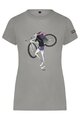 SHIMANO Tricou de ciclism cu mânecă scurtă - SENTIERO LTD - gri