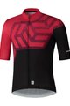 SHIMANO Tricou de ciclism cu mânecă scurtă - BREAKAWAY - roșu/negru