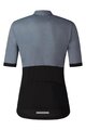 SHIMANO Tricou de ciclism cu mânecă scurtă - ELEMENT - gri/negru