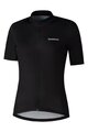 SHIMANO Tricou de ciclism cu mânecă scurtă - ELEMENT - negru
