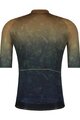 SHIMANO Tricou de ciclism cu mânecă scurtă - EVOLVE - bej/albastru