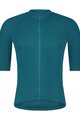 SHIMANO Tricou de ciclism cu mânecă scurtă - ELEMENTO - turcoaz