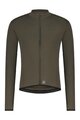 SHIMANO Tricou de ciclism cu mânecă lungă de vară - VERTEX THERMAL LONG - verde