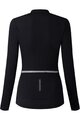 SHIMANO Tricou de cilism pentru iarnă cu mânecă lungă - KAEDE THERMAL LONG - negru
