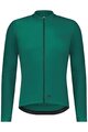 SHIMANO Tricou de ciclism cu mânecă lungă de vară - ELEMENT LONG - verde