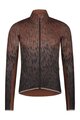 SHIMANO Tricou de ciclism cu mânecă lungă de vară - EVOLVE WIND LIGHT - maro